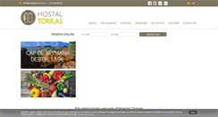 Desktop Screenshot of hostaltorras.com